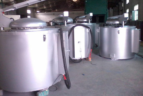 坩埚熔化电阻炉