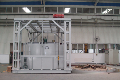 炉壳移动式罩式炉